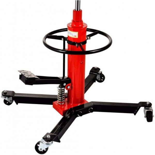 1660 LBS Transmission Jack, 2 Stage Hydraulic with 360°, 34