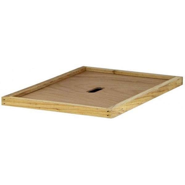 Hoover Hives 8 Frame Langstroth Beehive Dipped in 100% Beeswax Includes Wooden Frames & Waxed Foundations (2 Deep Boxes, 1 Medium Box)