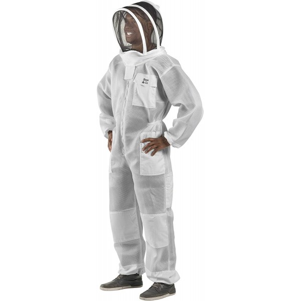Bees & Co U84 Ultralight Beekeeper Suit with Fencing Veil