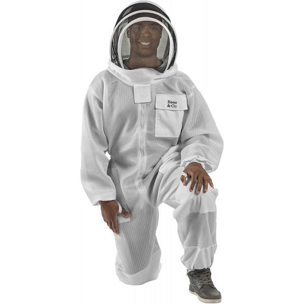 Bees & Co U84 Ultralight Beekeeper Suit with Fencing Veil