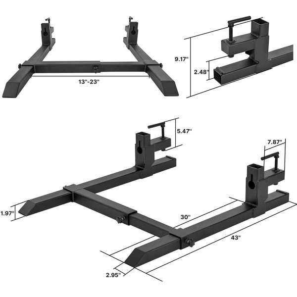 CATINBOW Clamp on Pallet Forks 43
