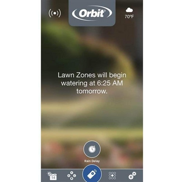 Orbit 57946 B-hyve Smart Indoor/Outdoor 6-Station WiFi Sprinkler System Controller