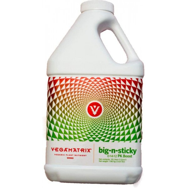 Vegamatrix VX20020 Big-N-Sticky, 1 gal (4/cs) Nutrient, 1 Gallon, White