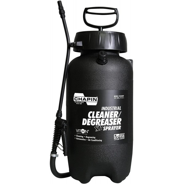 Chapin International 22350XP 2-Gallon Industrial Viton Cleaner/Degreaser Sprayer for Industrial Cleaning Applications, 2-Gallon (1 Sprayer/Package)