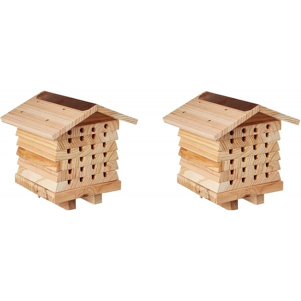 Wildlife World Interactive Mason Bee Management System House (Pack of 2)