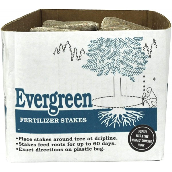 Jobe's 02611 Evergreen Tree Bulk Fertilizer Spikes, 160 Count, Brown
