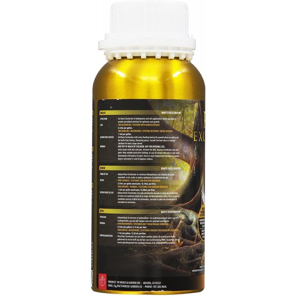 House & Garden HGRXL005 Roots Gold Excelurator Fertilizer, 500 ml