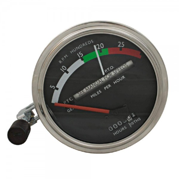 RE206855 One New Tachometer with a Red Needle Fits John Deere 3010 4000 4010 4020 4320 4520 +