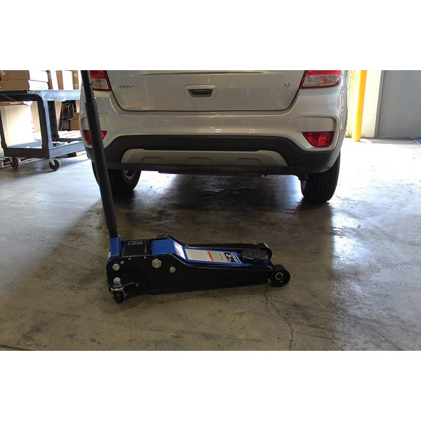 K Tool International Low Profile 3.33 Ton Service Jack; Chassis Length 28-1/3