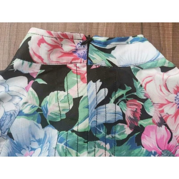 Long sleeves streetwear floral short dre 