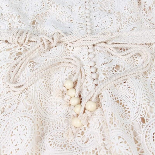 Women dress with hollow waist  elegant two piece lace dresses