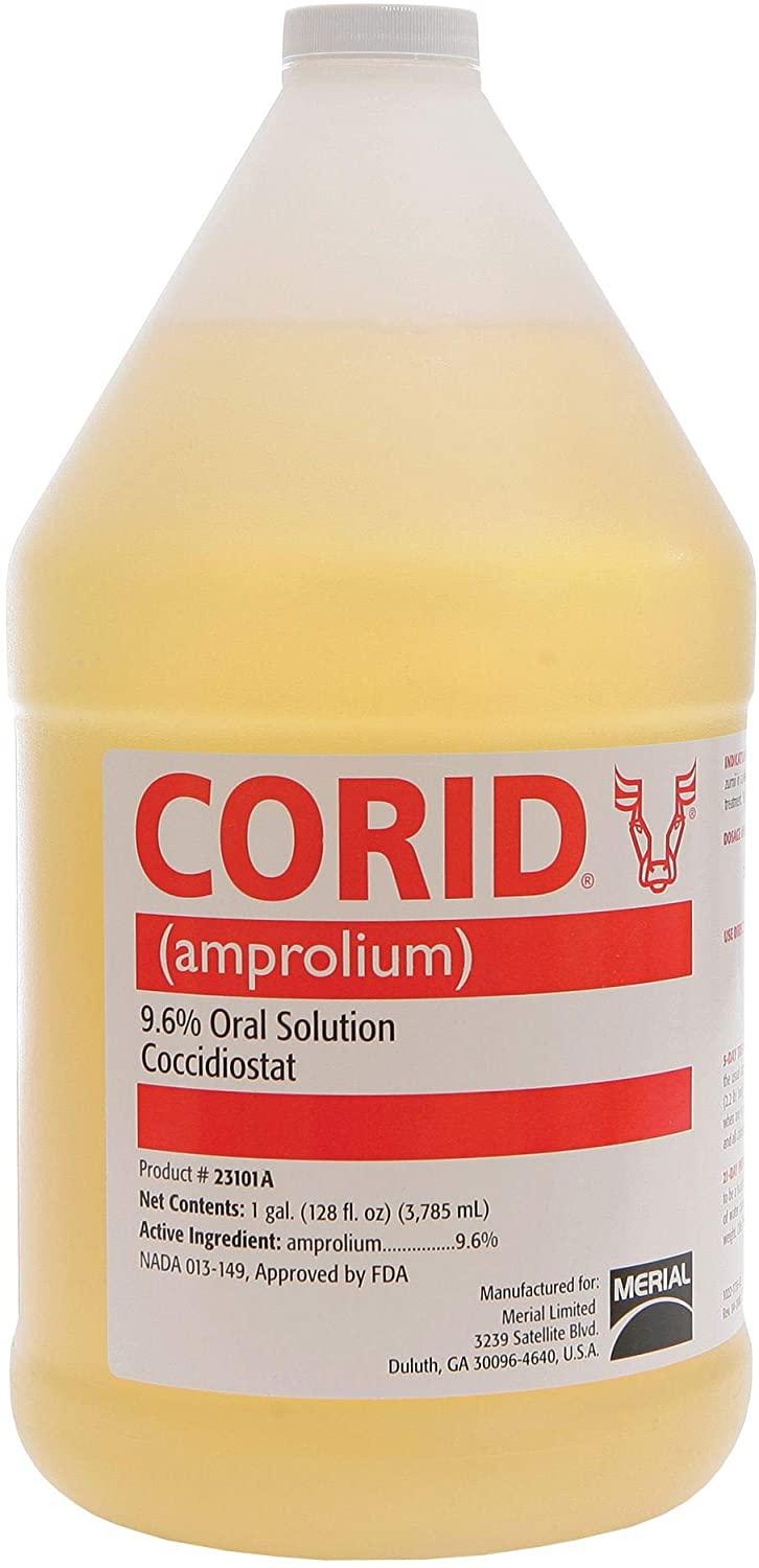 Corid - (9.6% Amprolium Solution) - Gallon